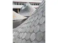 芬蘭這個美術館就像是廣場上平地冒出的泡泡