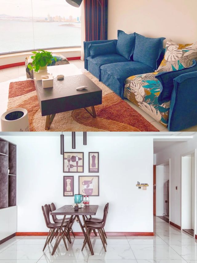 躺床上看日出青島這家海景公寓絕了！