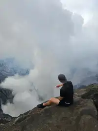 雨季 Bromo火山 美好短暫 一生難忘