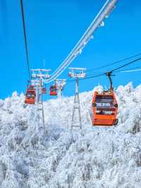 西嶺雪山帶娃追雪成功,小月齡也可衝!