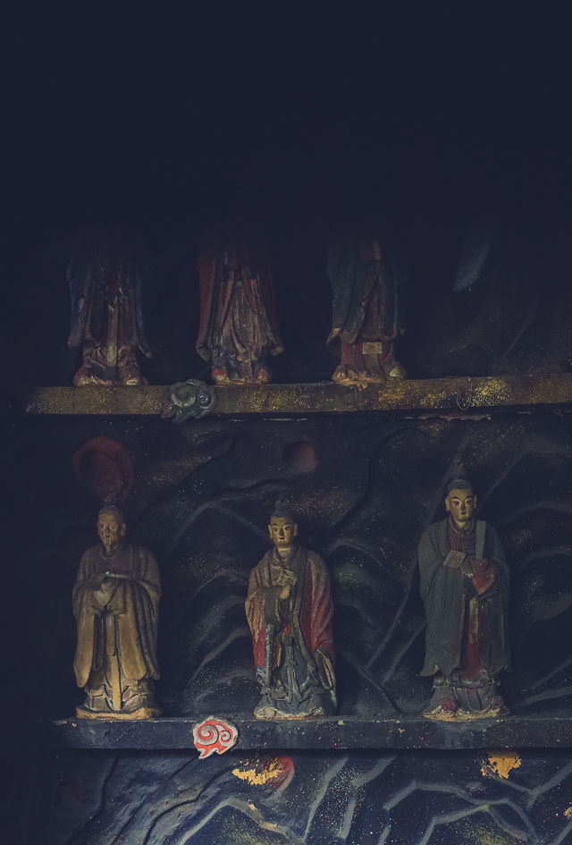 首次曝光，99%的人沒見過—明代道教全堂塑像