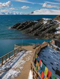 冬日限定！納木錯藍冰仙境美到窒息攻略