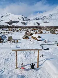 11.26實拍冬天的阿勒泰真的美到封神!!