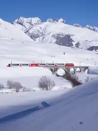 瑞士冬日6大滑雪度假村，每一幀都能做壁紙