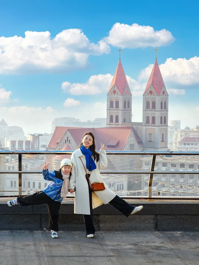 以為南京已經夠美了，直到我帶娃來了青島…..