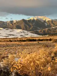 沙漠下雪了科羅拉多大沙丘國家公園攻略