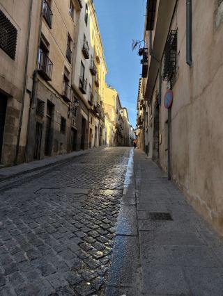 Cuenca Street View and San Pedro Church