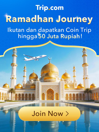 Ikuti Challenge Ramadhan Journey dan dapatkan Trip coins 😍😍