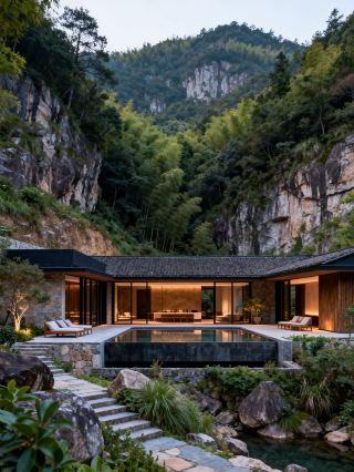 Stay near Wuxie in Zhuji and unlock a springtime reverse kid-walking trip with your child
