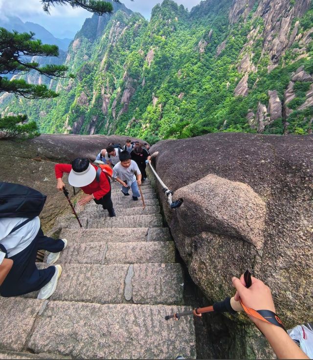 黃山2天1夜攻略後山上前山下·看絕美日出日落
