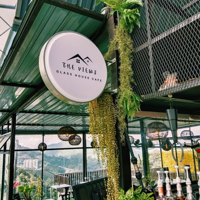 A sip of coffee on top of the hill!