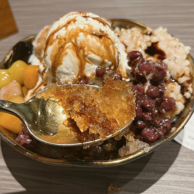 大大碗冰淇淋五式手黑糖冰 @ 嚐仙