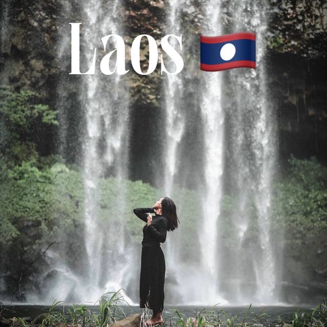 🇱🇦มนต์เสน่ห์แห่งลาวใต้ น้ำตกกลางหุบเขา 