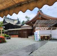 地震後的阿蘇神社