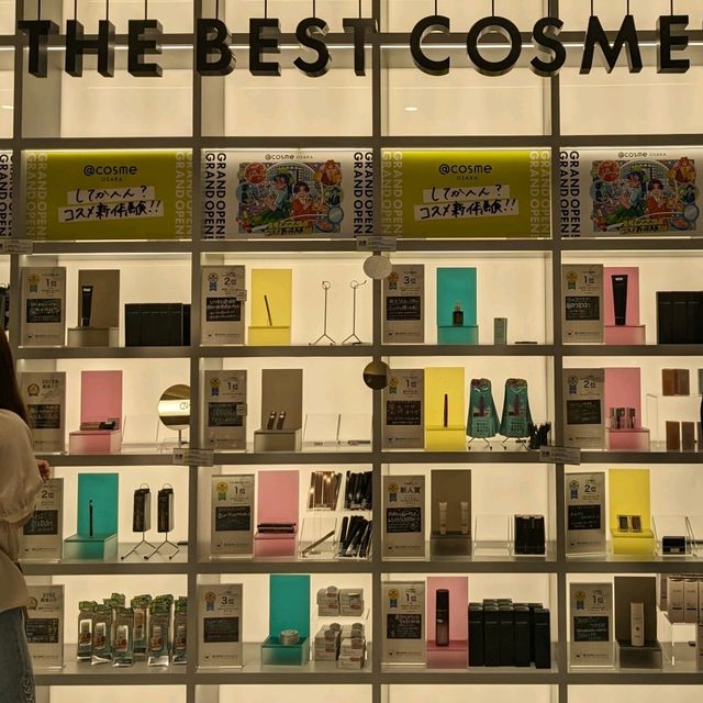 ９月１日 GRAND OPEN　@cosme OSAKA　LUCUA 1100 に行ってみた。