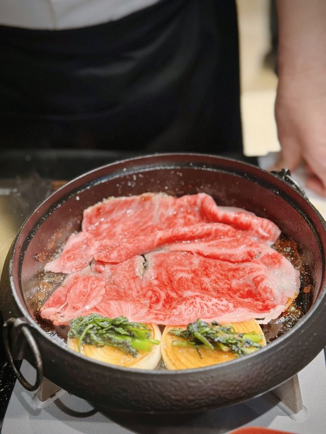日廚即席烹調 | 關西風壽喜燒 