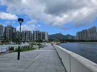 風景優美的將軍澳海濱長廊