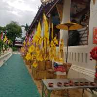วัดทรายมูลเมือง ไหว้ขอพรท้าวเวสสุวรรณ