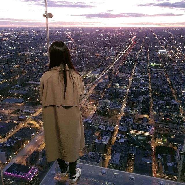 화려한 야경에 압도되는,360 시카고