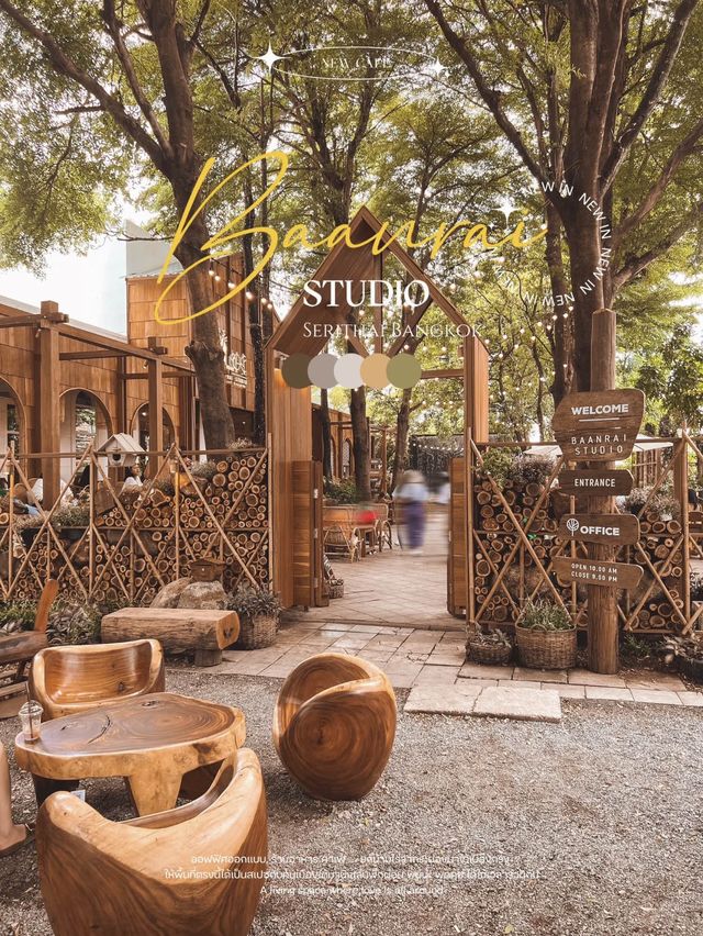 Baanrai Studio🍃 คาเฟ่เปิดใหม่ จากระนองสู่เมืองกรุ