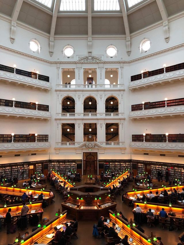 State Library Victoria in Melbourne 📚📖🧑‍🏫