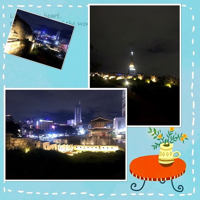 東大門城郭公園無敵夜景🌃📸