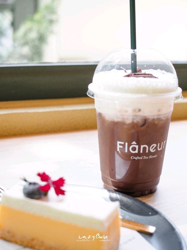 FLANUER TEA ☕ คาเฟ่สวนสวยสไตล์อังกฤษ