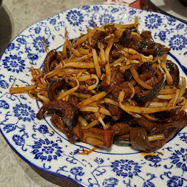 美味鱔糊酸菜魚