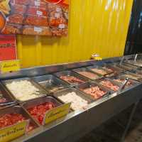 ร้านพุงกางหมูกะทะ ทะเลเผา กาญจนดิษฐ์