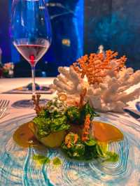 A Sublime Journey of French Flavors: Ossiano - An Underwater Seafood Fine Dining Experience at Atlan