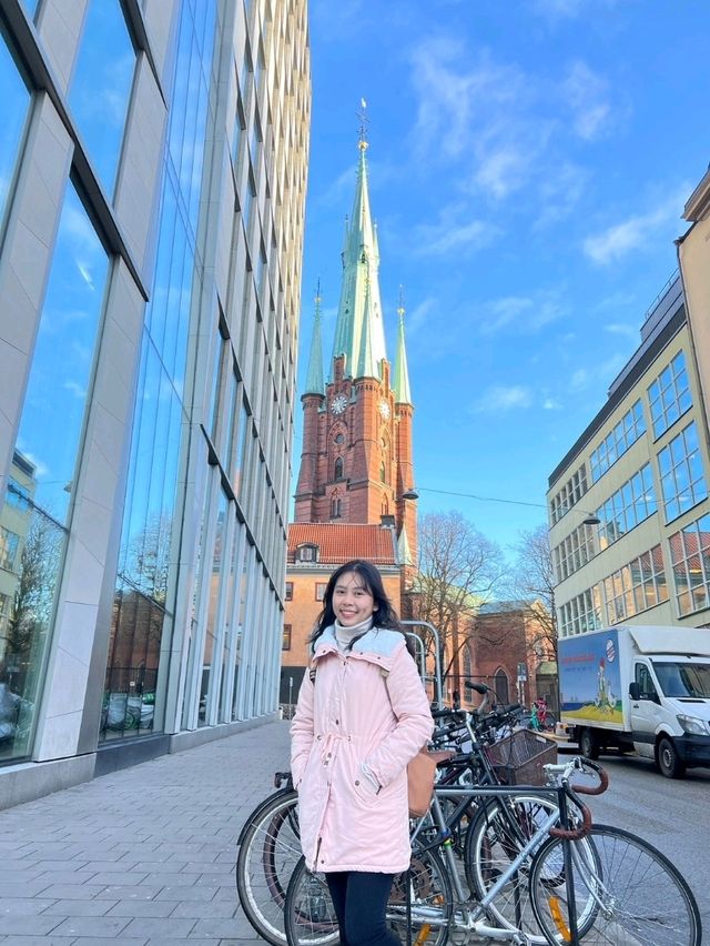 St. Clara's Church โบสถ์เก่าแก่ย่านดัง @stockholm