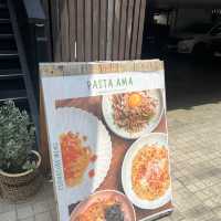Pasta Ama ศาลาแดง ร้านพาสต้าฟิวชั่น ราคาน่ารัก