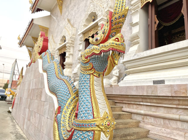 “วัดขัวแคร่” วัดสวยสไตล์ล้านนา จ.เชียงราย
