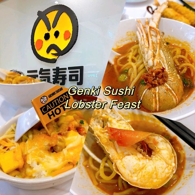 Delicious Genki Sushi's Lobster Feast