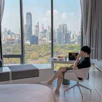 Staycation วิวสวนลุมปังสุดในกรุงเทพฯ