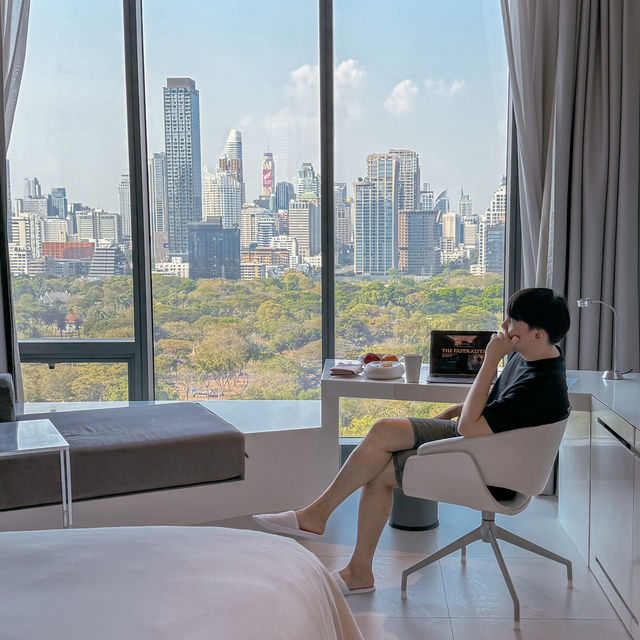 Staycation วิวสวนลุมปังสุดในกรุงเทพฯ