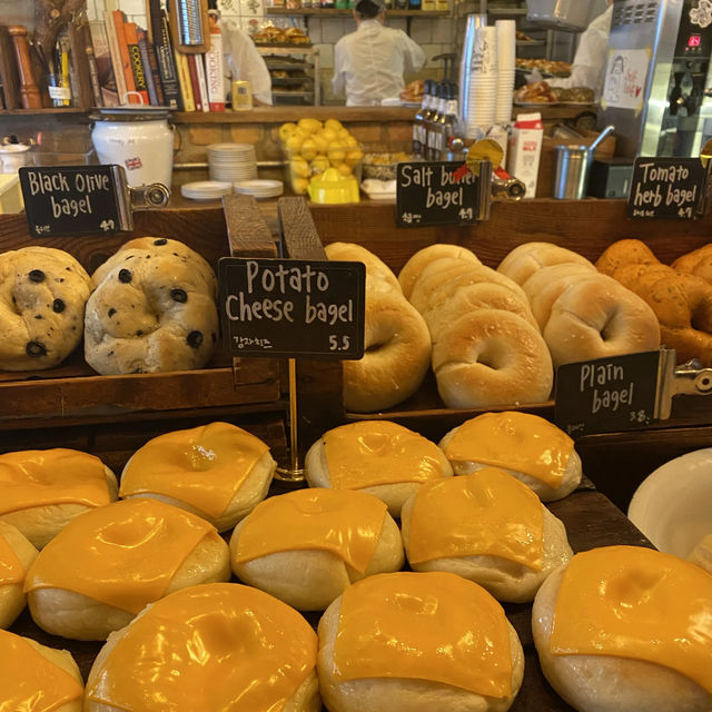 【韓国🇰🇷】London Bagel Museum🥯