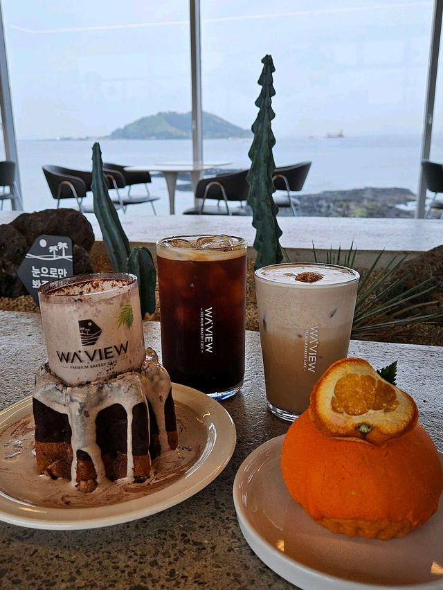🫧*॰¨̮🧺ℴ뷰 맛집 카페 웨이뷰, 한림읍 협재 바다 카페🧸⋆｡𓏸̶◞🩰 