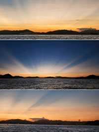 🌅「堅尼地城黃昏海濱，大自然之美。」✨️