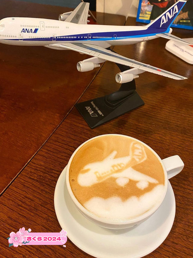 【福岡カフェ】飛行機が大好きな人があつまる素敵なカフェ