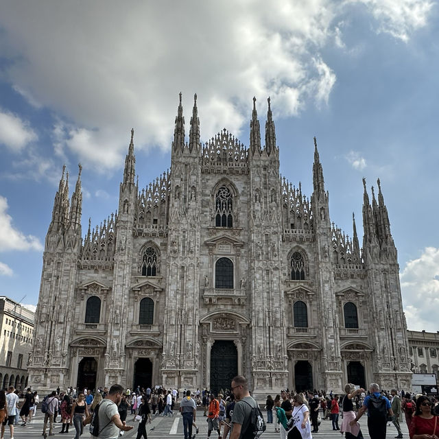 Iconic landmark in Milan, Italy