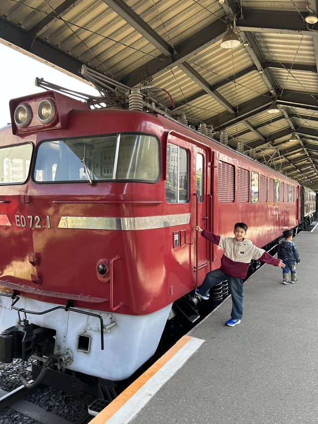 【 九州鐵道紀念館。親身體驗駕駛樂趣 】