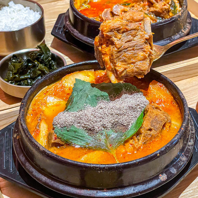 台北新開幕，韓式馬鈴薯排骨湯🇰🇷