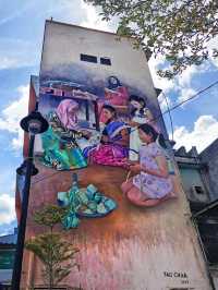 Kluang Street Art, colour up the town!