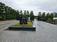 The visit to UN Memorial Cemetery in Busan