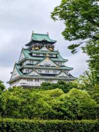 日本大阪-拍攝大阪城的絕佳之處：西の丸庭園