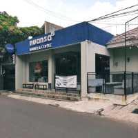 THIS ONE IN CAWANG HAS A BARBERSHOP AND SHOE CLEANING AREA