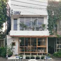AFTER THE RENOVATION, THREE K COFFEE NOW SPORTS A SIMPLER YET CLEANER LOOK