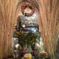 Flora cafe in the Flower Market BKK