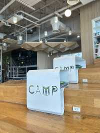 📍CAMP Cafe นั่งสบายๆสไตล์ห้องสมุดที่ชั้น5เมญ่า